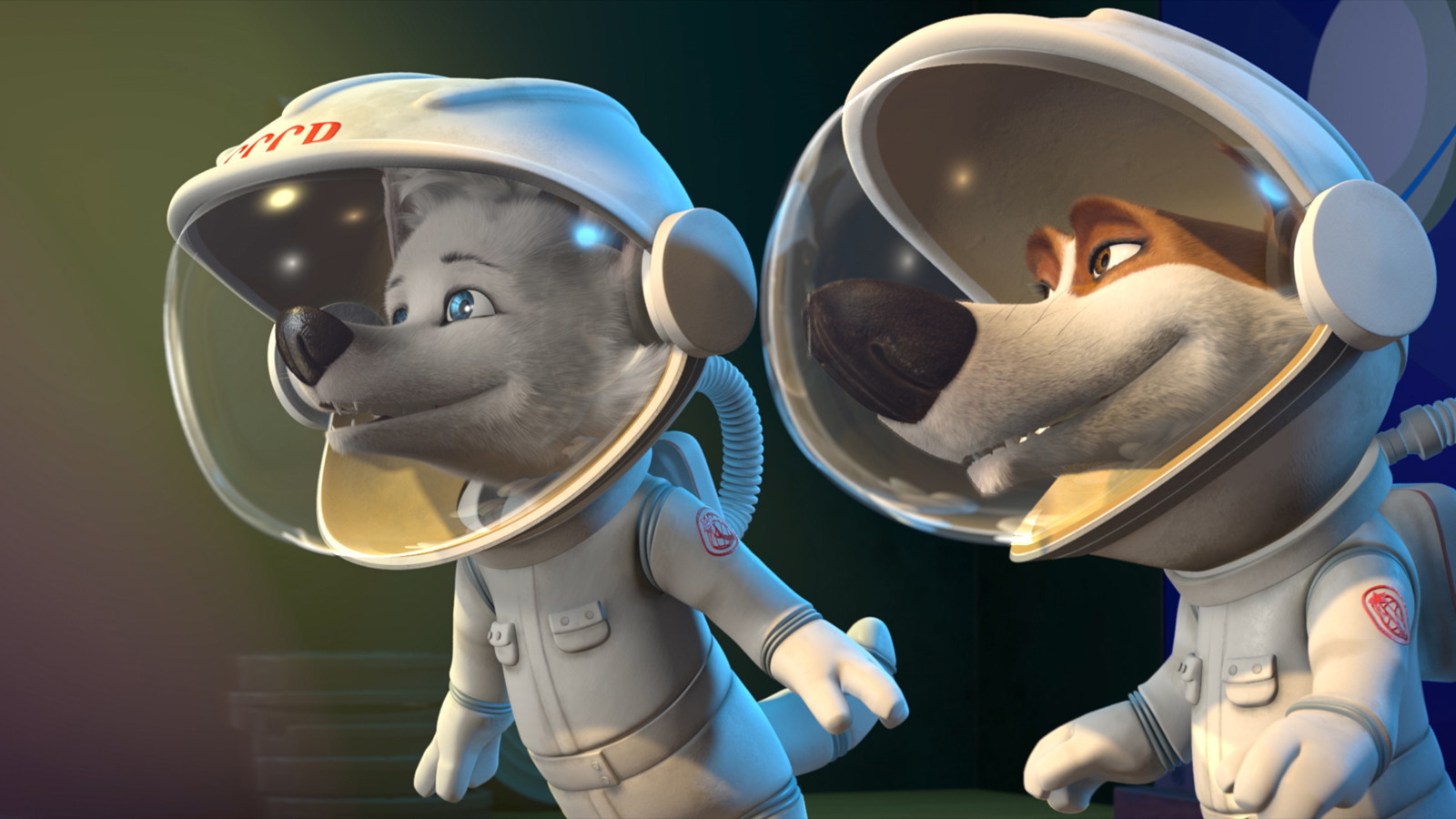 Space Dogs Adventure to the Moon