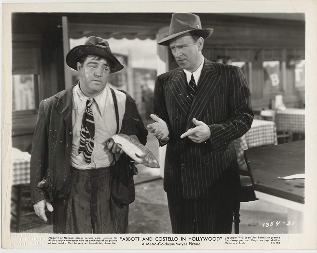 Bud Abbott and Lou Costello in Hollywood