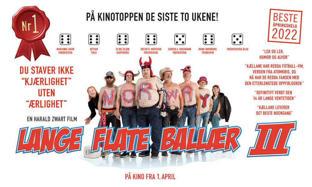 Lange flate ballær III