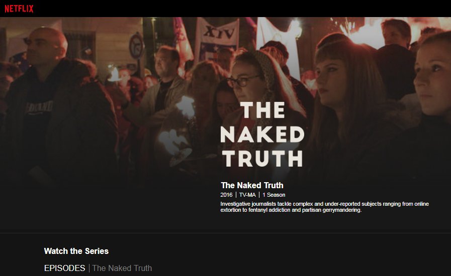 The Naked Truth (2016) - Season 1