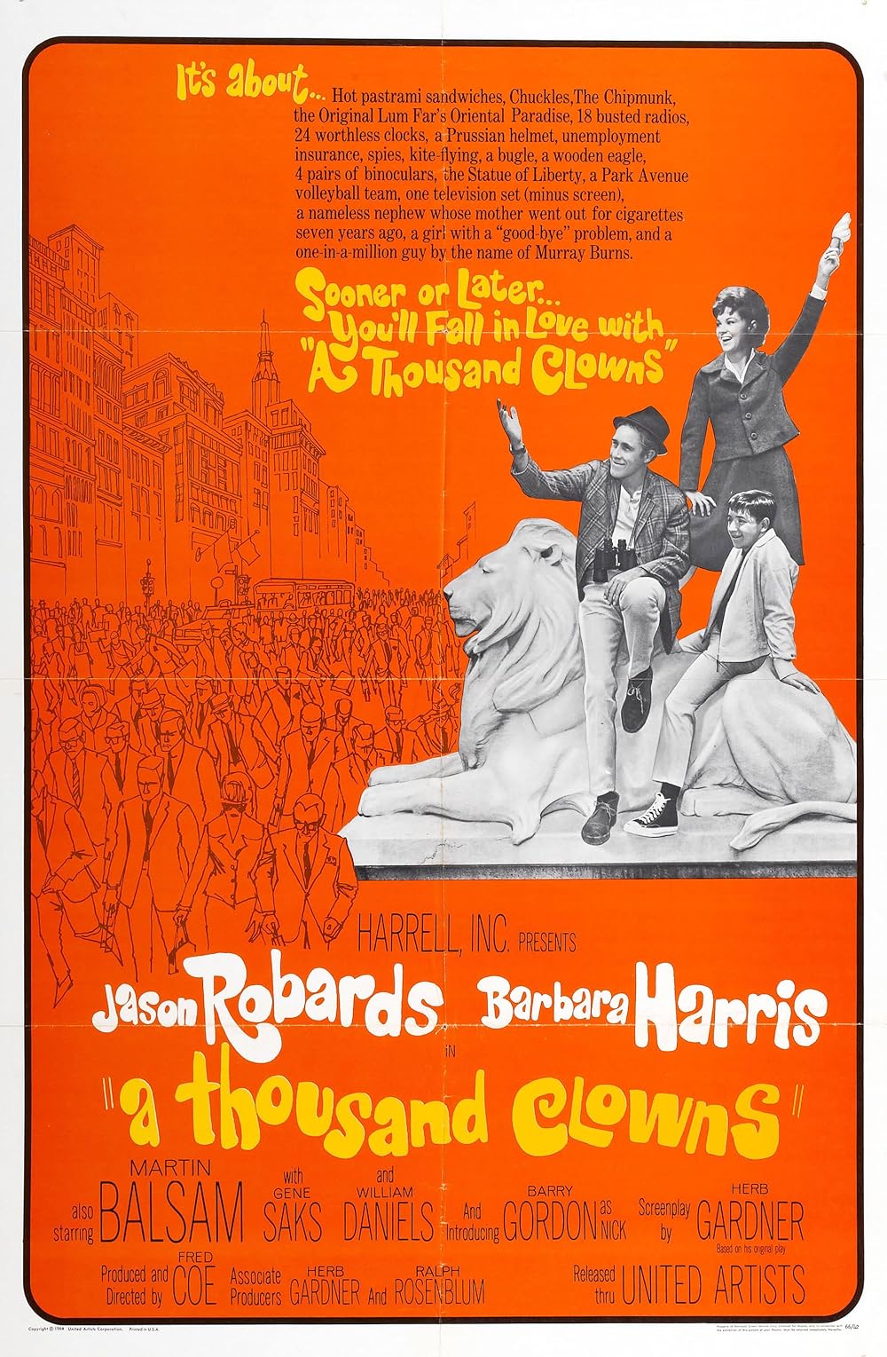 A Thousand Clowns (1966)