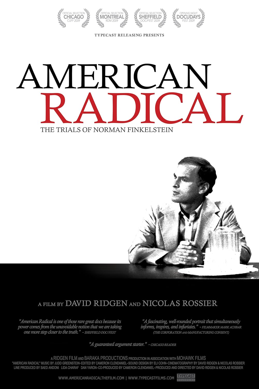 American Radical: The Trials of Norman Finkelstein (2009)