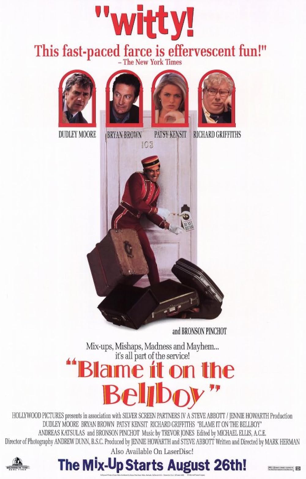 Blame It on the Bellboy (1992)