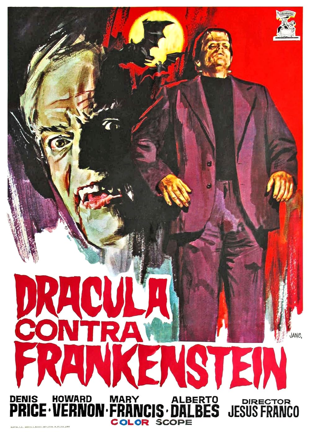 Dracula, Prisoner of Frankenstein (1972)