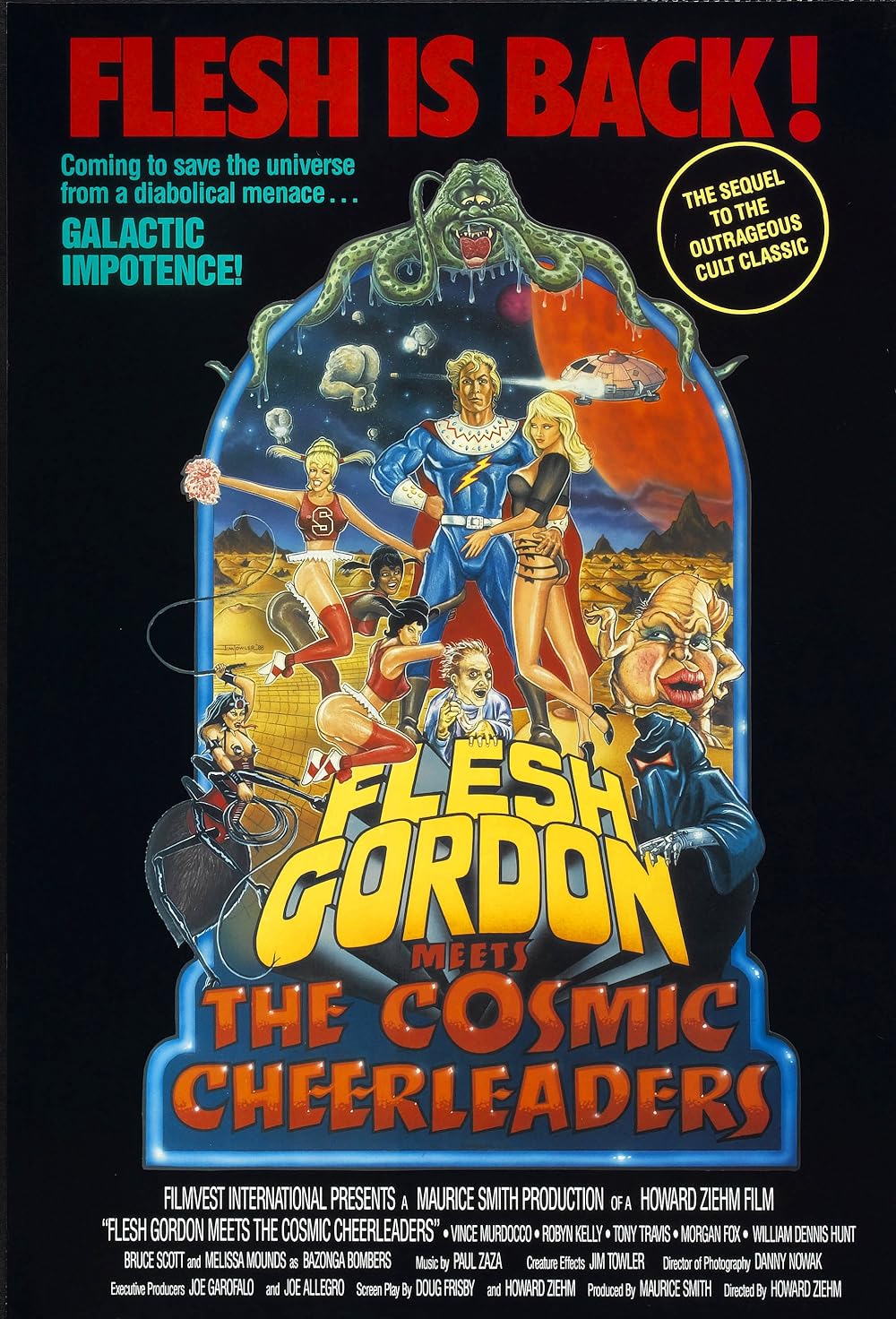 Flesh Gordon Meets the Cosmic Cheerleaders (1990)