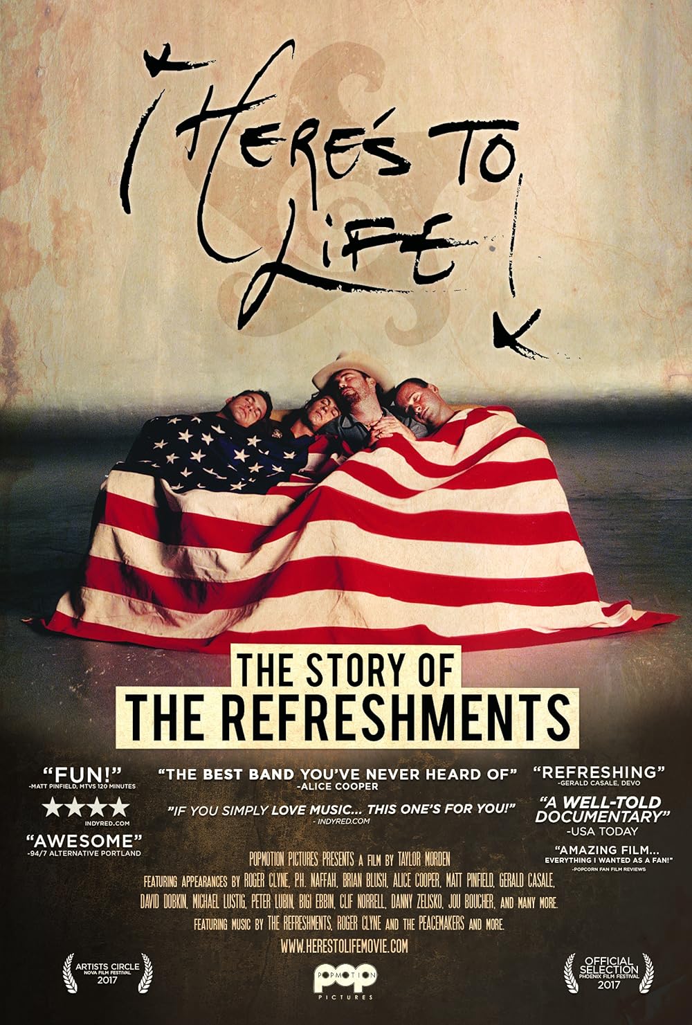 Here's To Life: The Story of the Refreshments (2017)