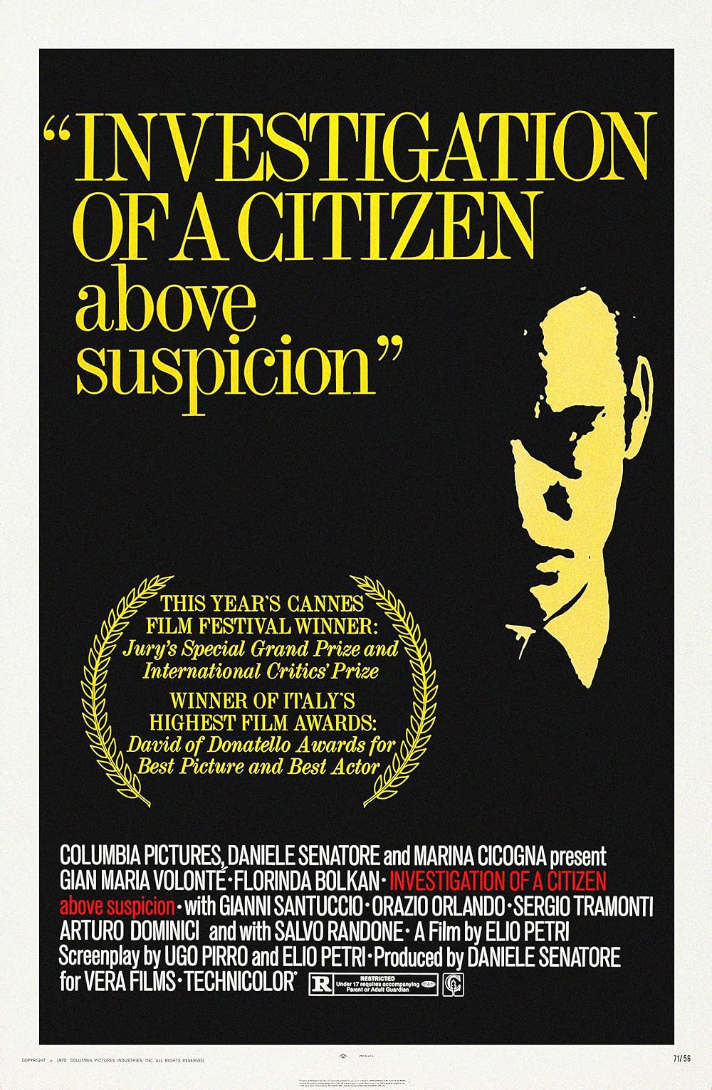 Investigation of a Citizen Above Suspicion (1970)