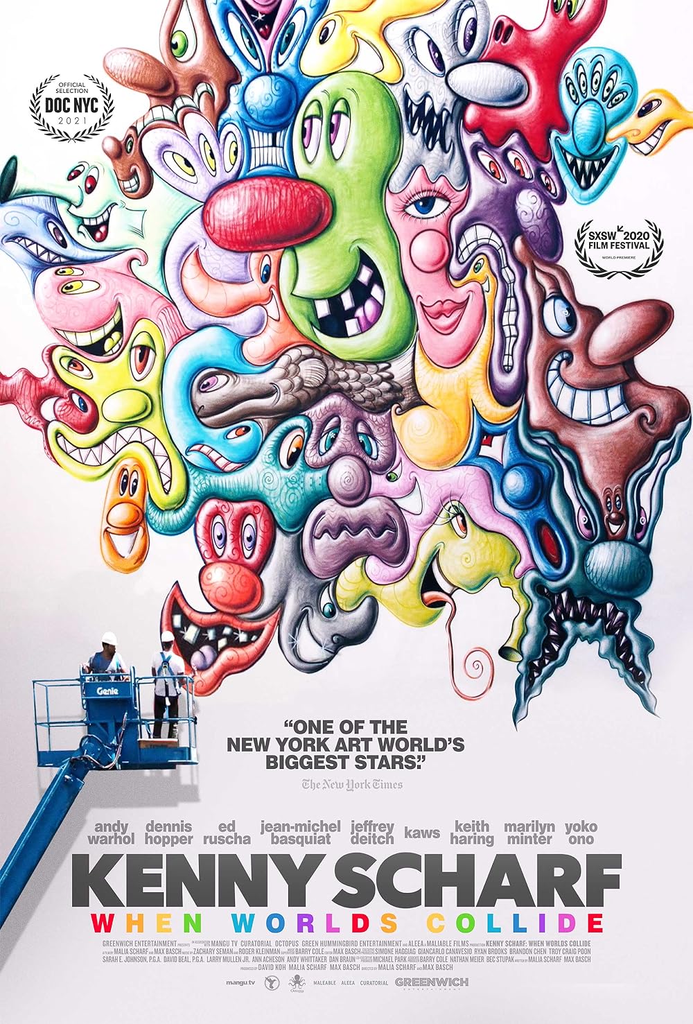 Kenny Scharf: When Worlds Collide (2021)