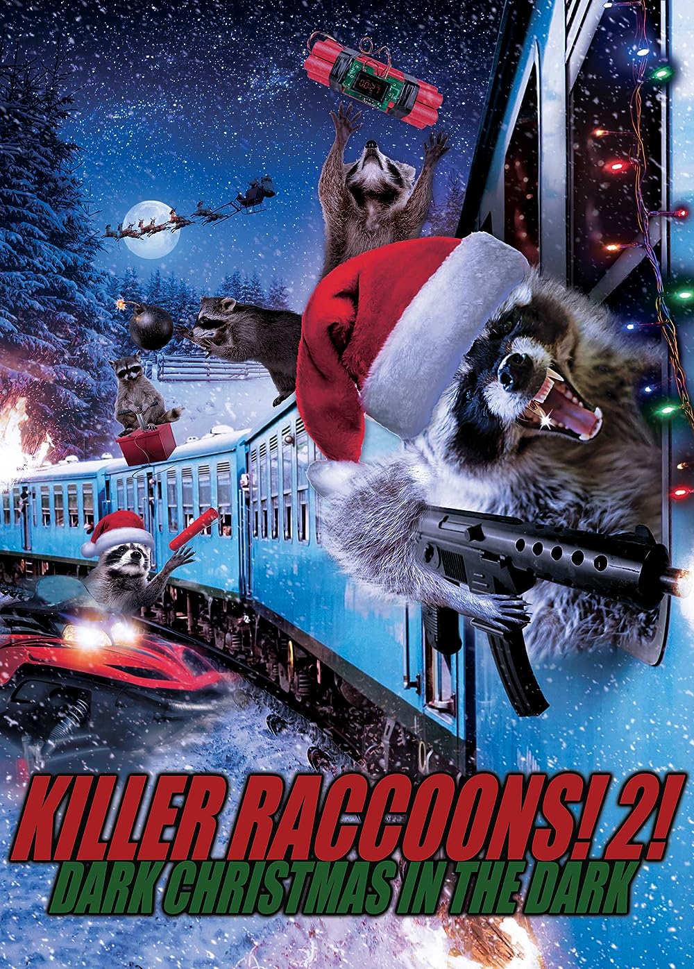 Killer Raccoons! 2! Dark Christmas in the Dark! (2020)