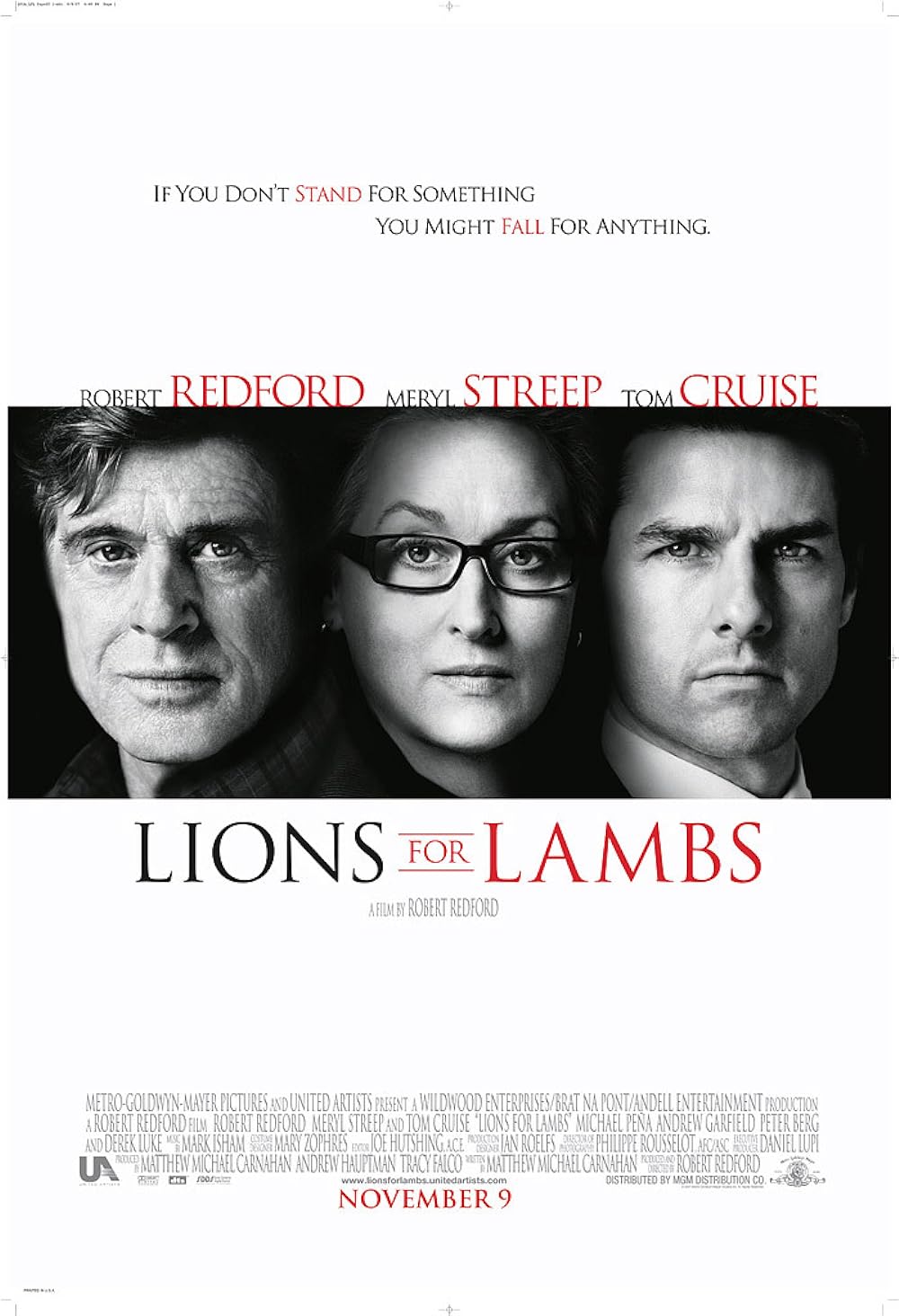 Lions for Lambs (2007)