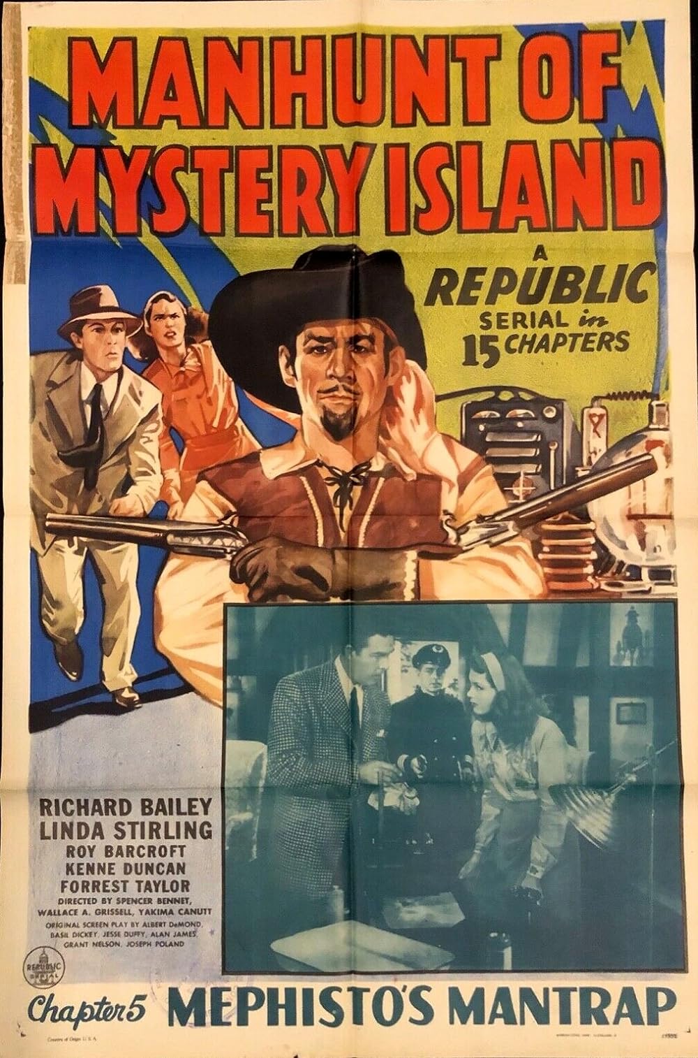 Manhunt of Mystery Island (1945)