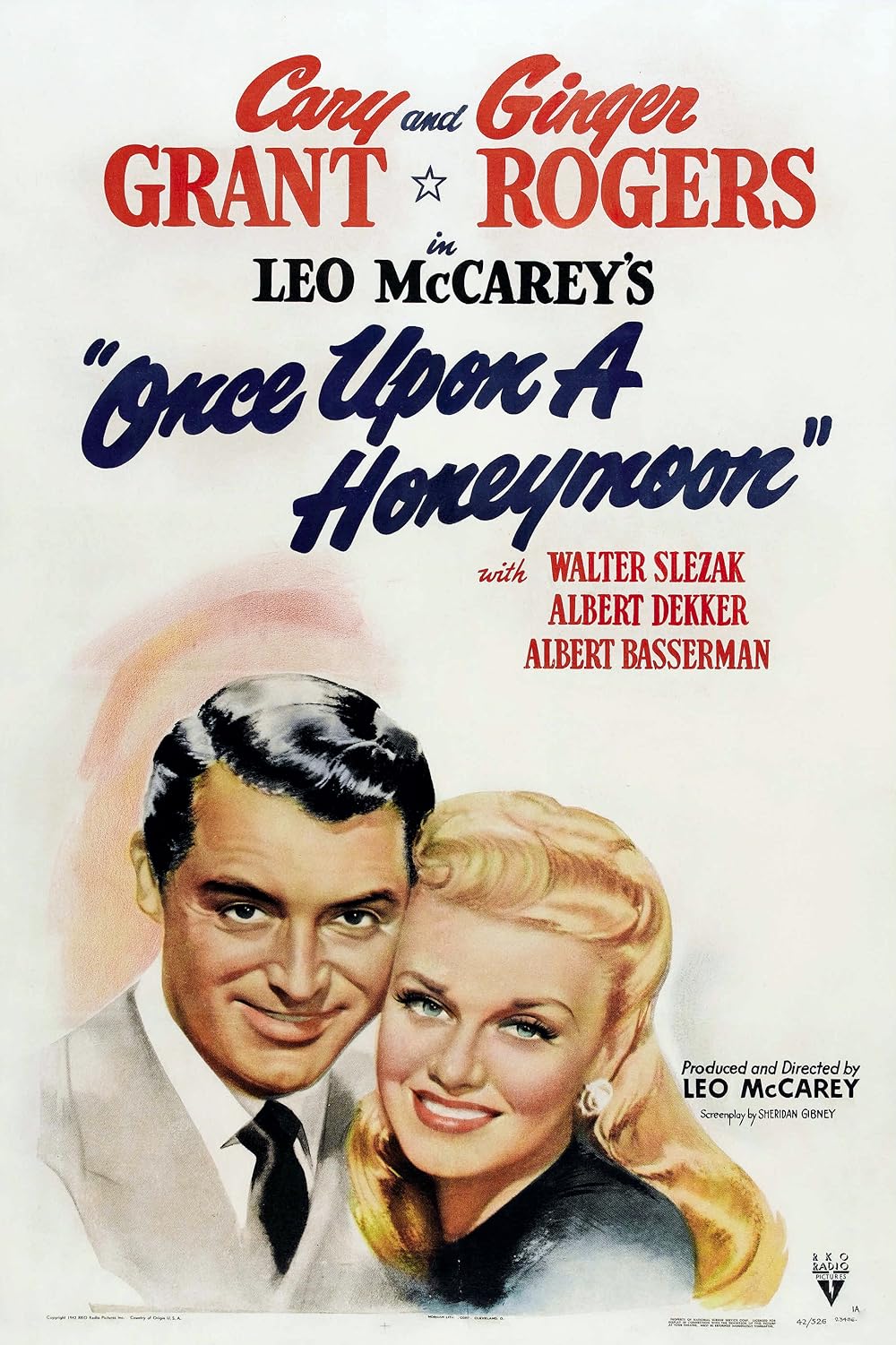 Once Upon a Honeymoon (1942)