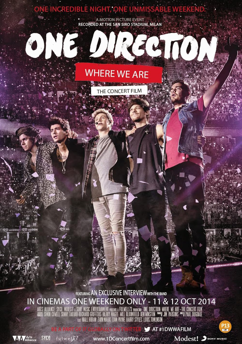 One Direction: Where We Are - The Concert Film (2014)