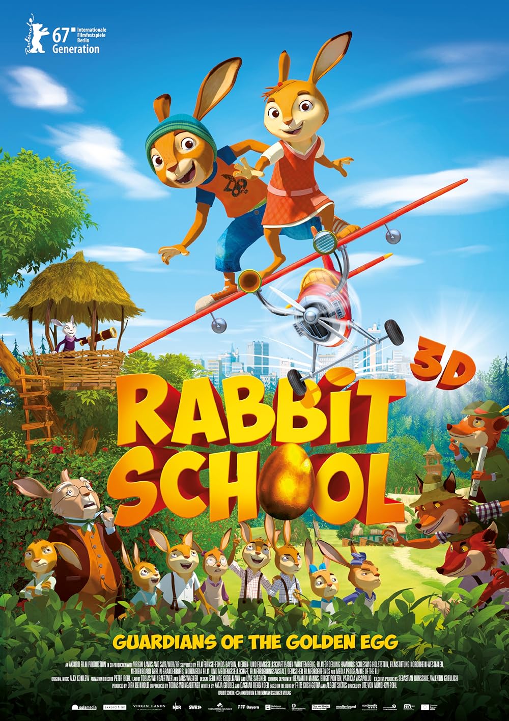 Rabbit School: Guardians of the Golden Egg (2017)