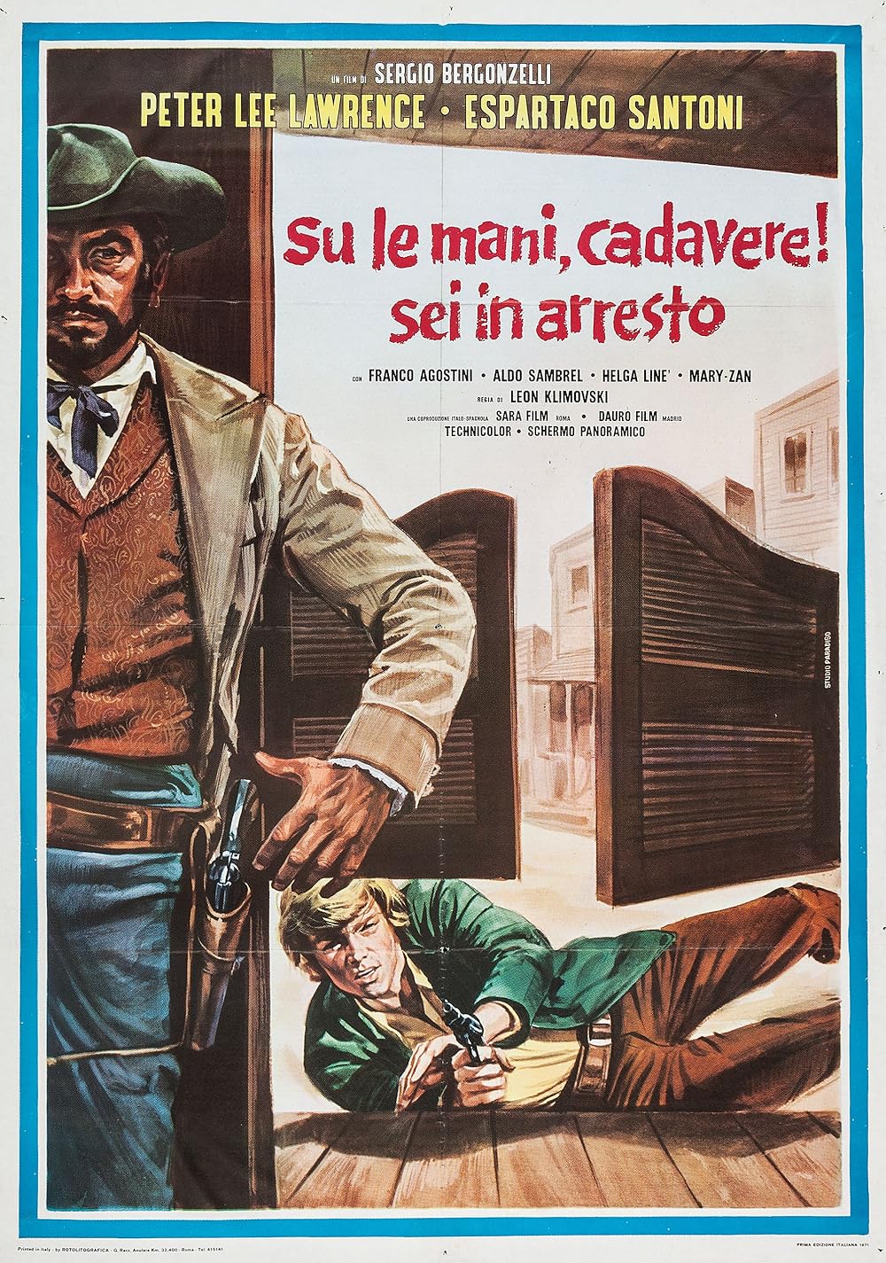 Raise Your Hands, Dead Man! You're Under Arrest (1971)