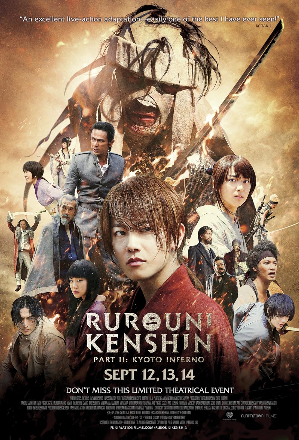 Rurouni Kenshin Part II: Kyoto Inferno (2014)