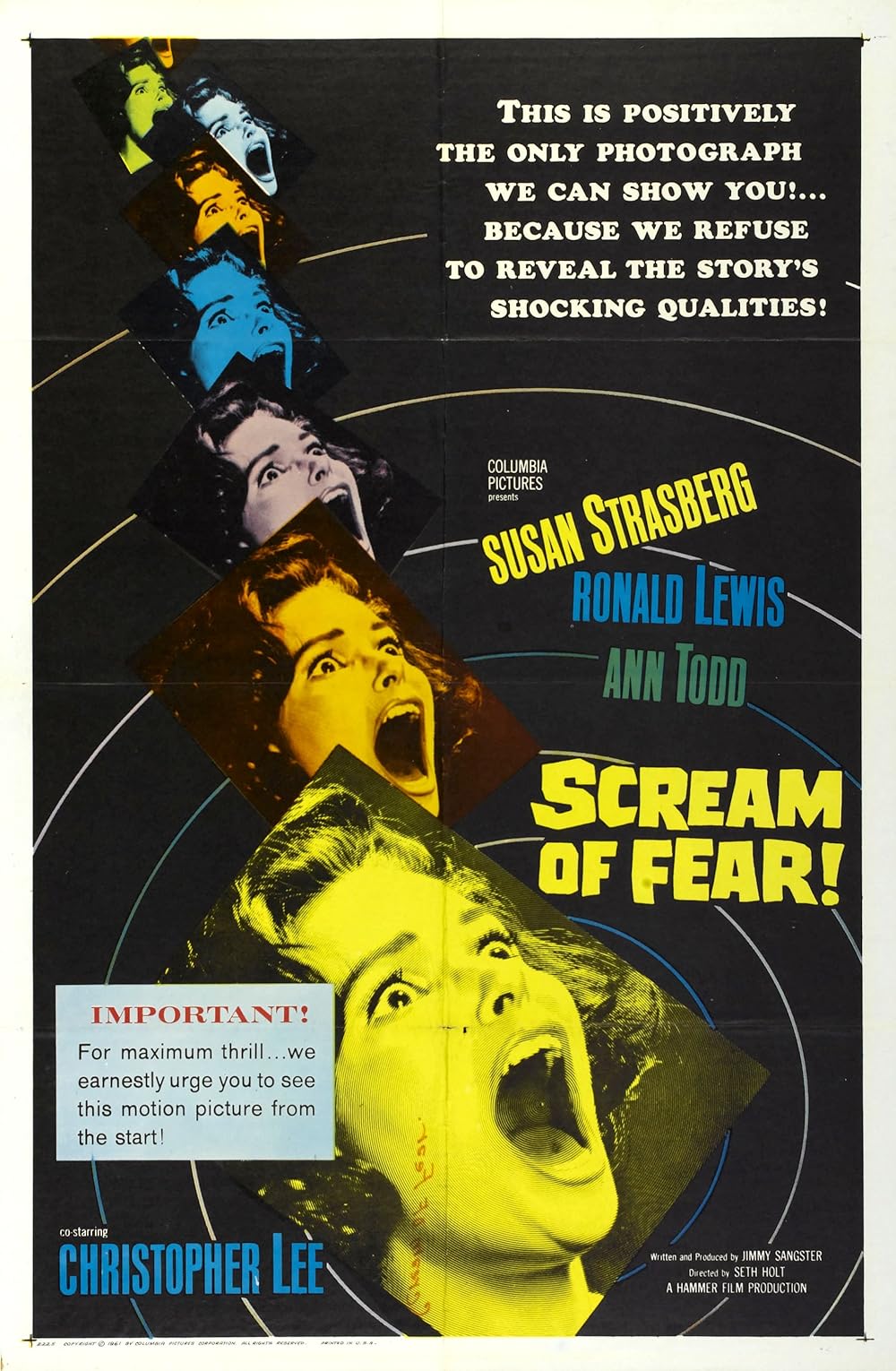 Scream of Fear (1961)