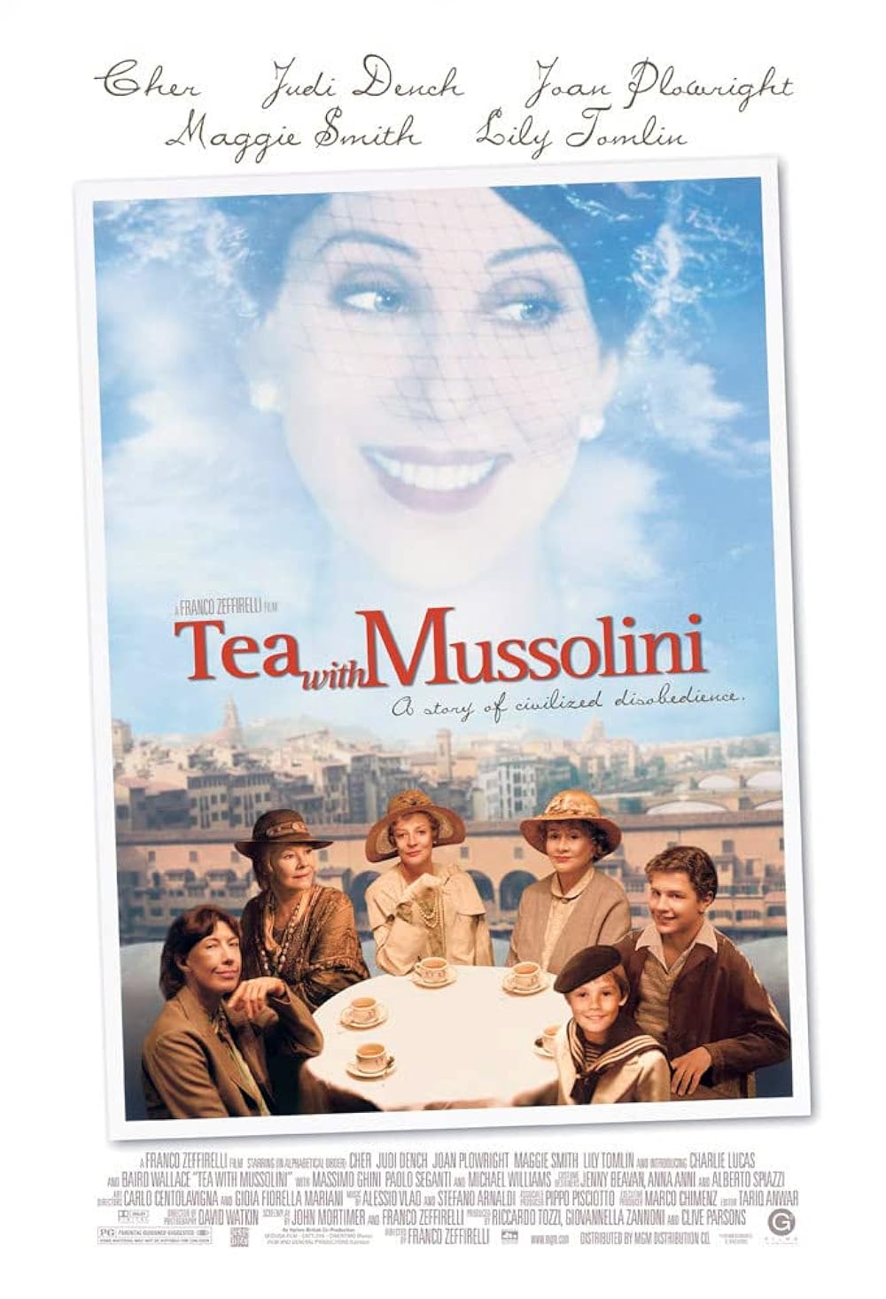 Tea with Mussolini (1999)