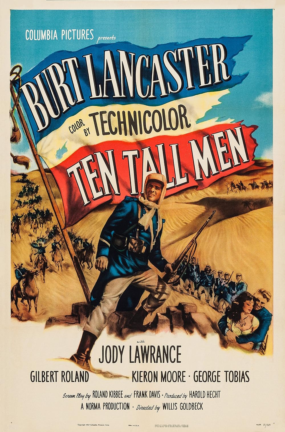 Ten Tall Men (1952)