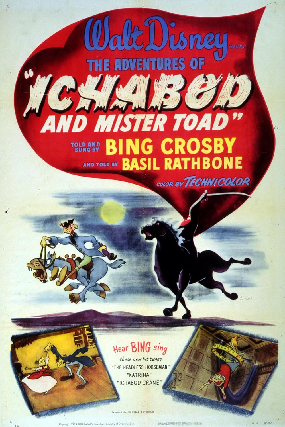 The Adventures of Ichabod and Mr. Toad (1950)