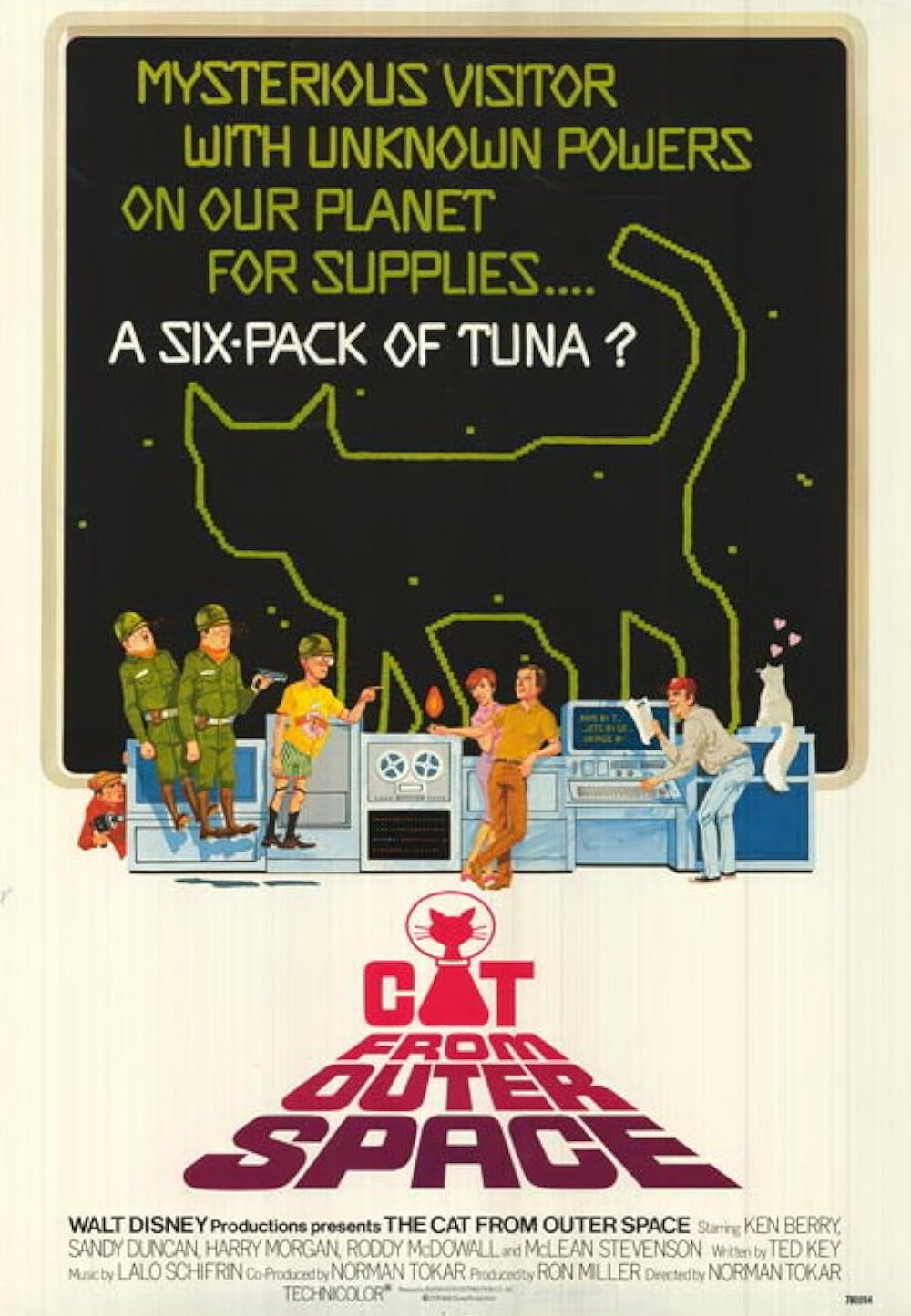 The Cat from Outer Space (1978)