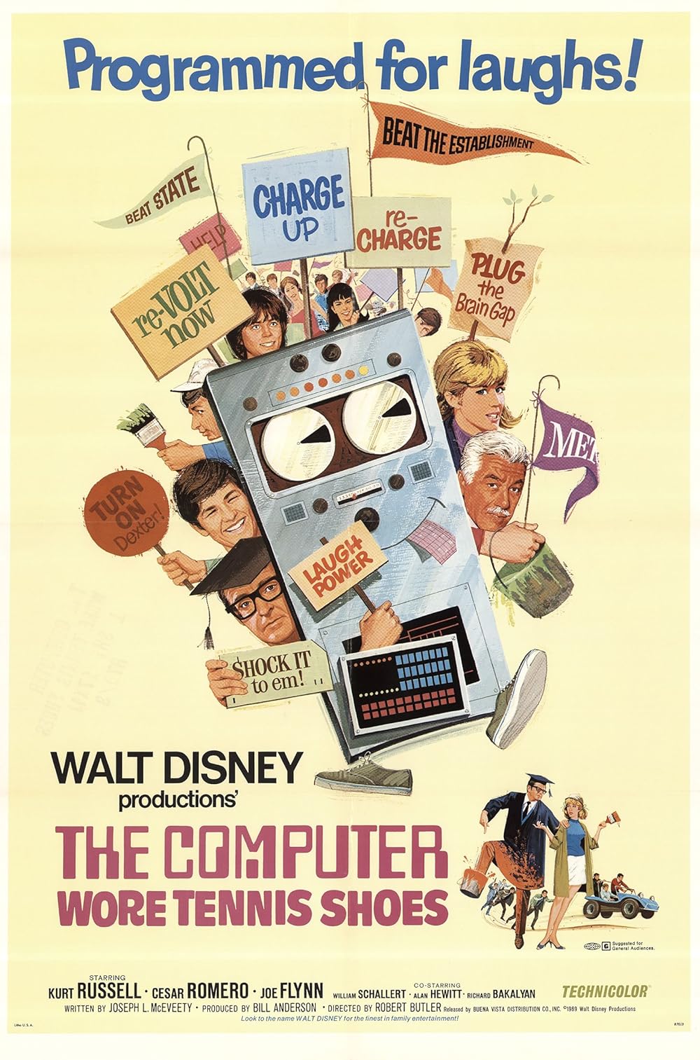 The Computer Wore Tennis Shoes (1969)