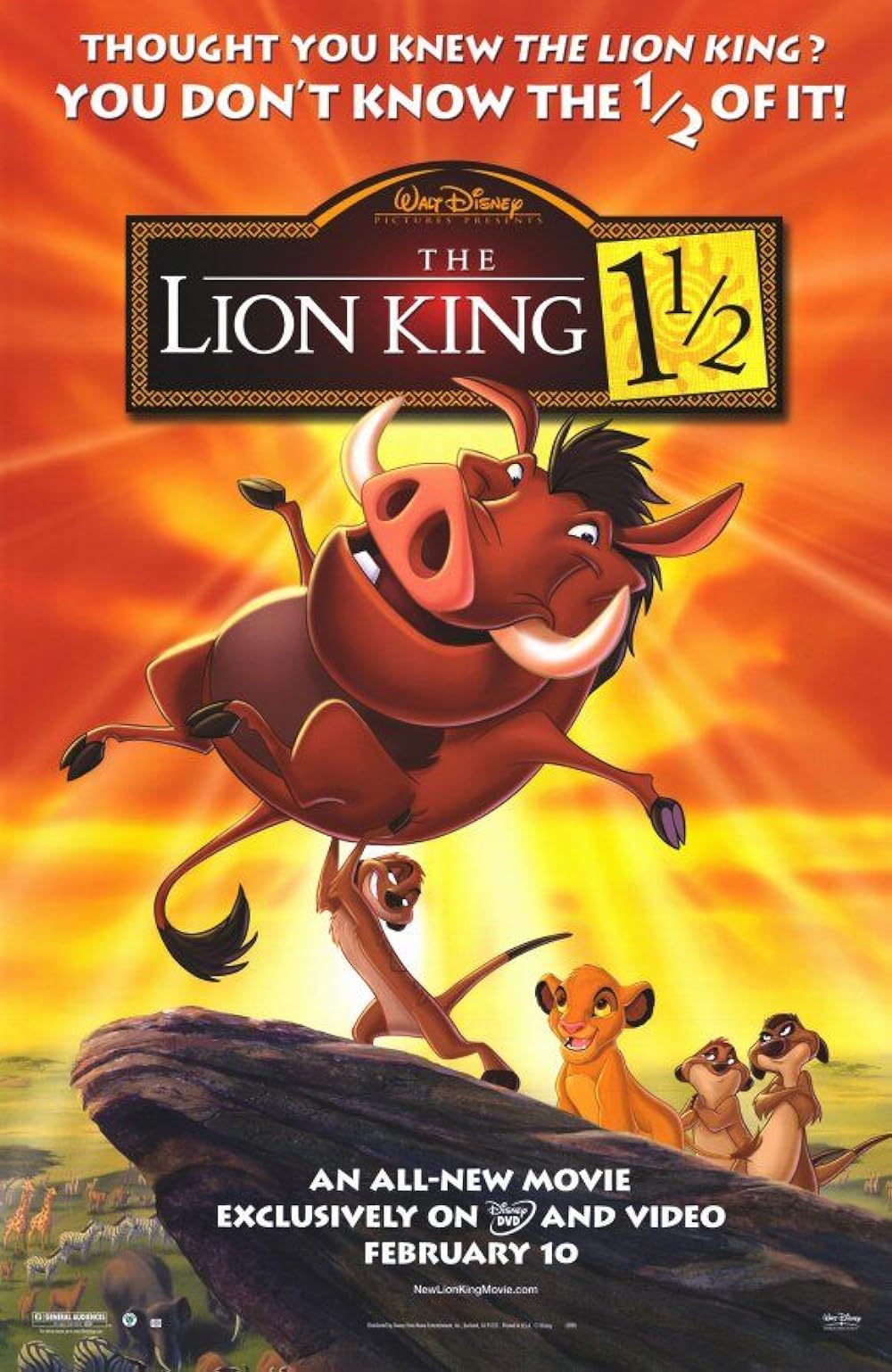 The Lion King 1Â½ (2004)