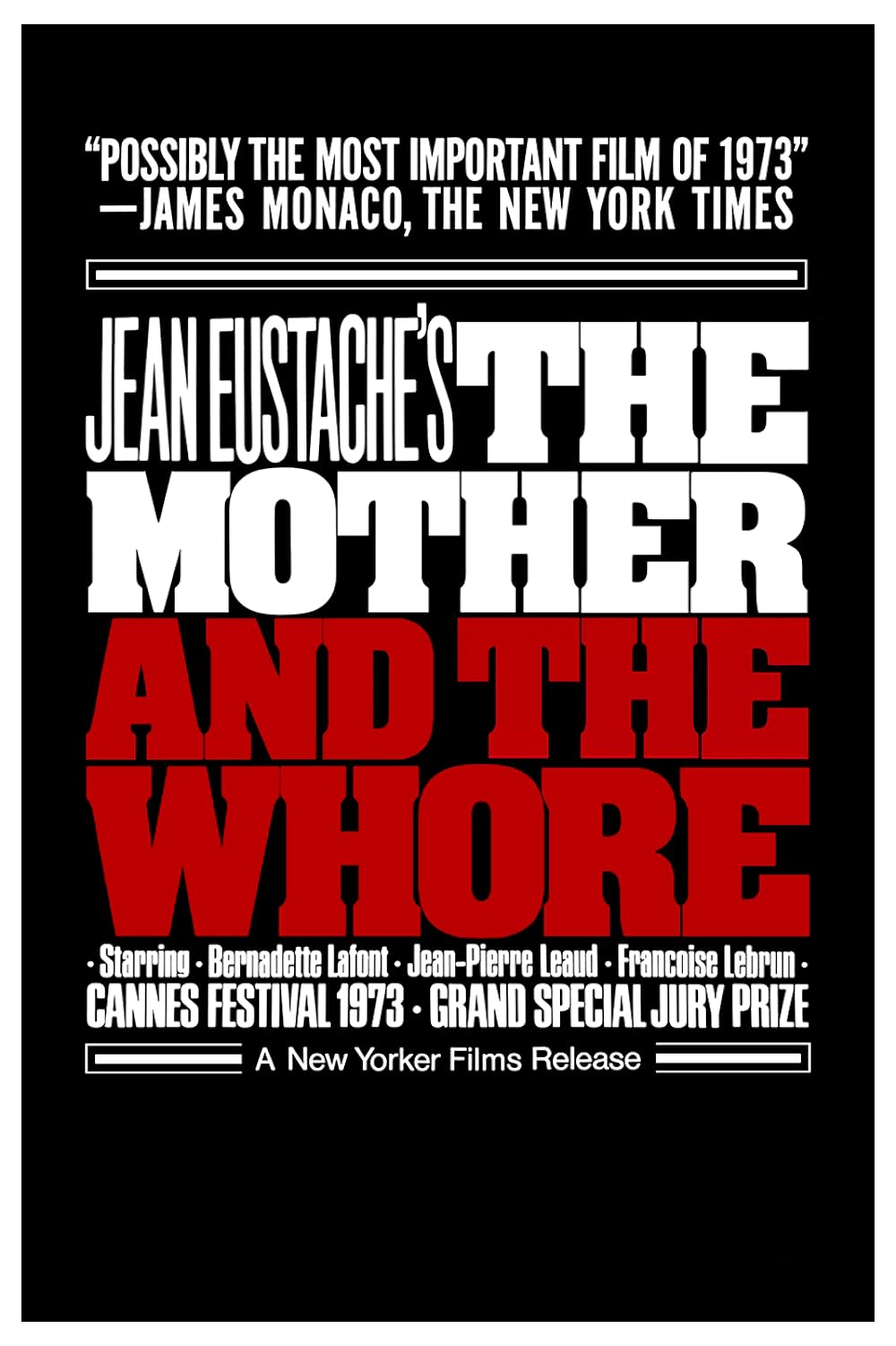 The Mother and the Whore (1973)