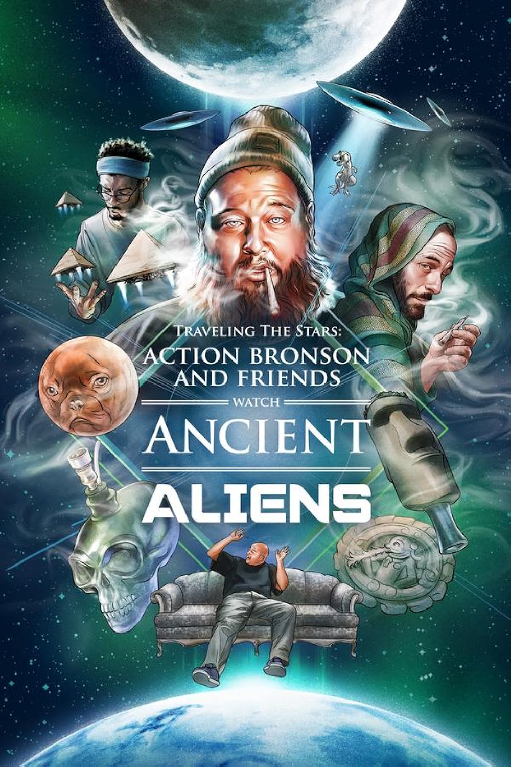 Traveling the Stars: Action Bronson and Friends Watch Ancient Aliens (2016)