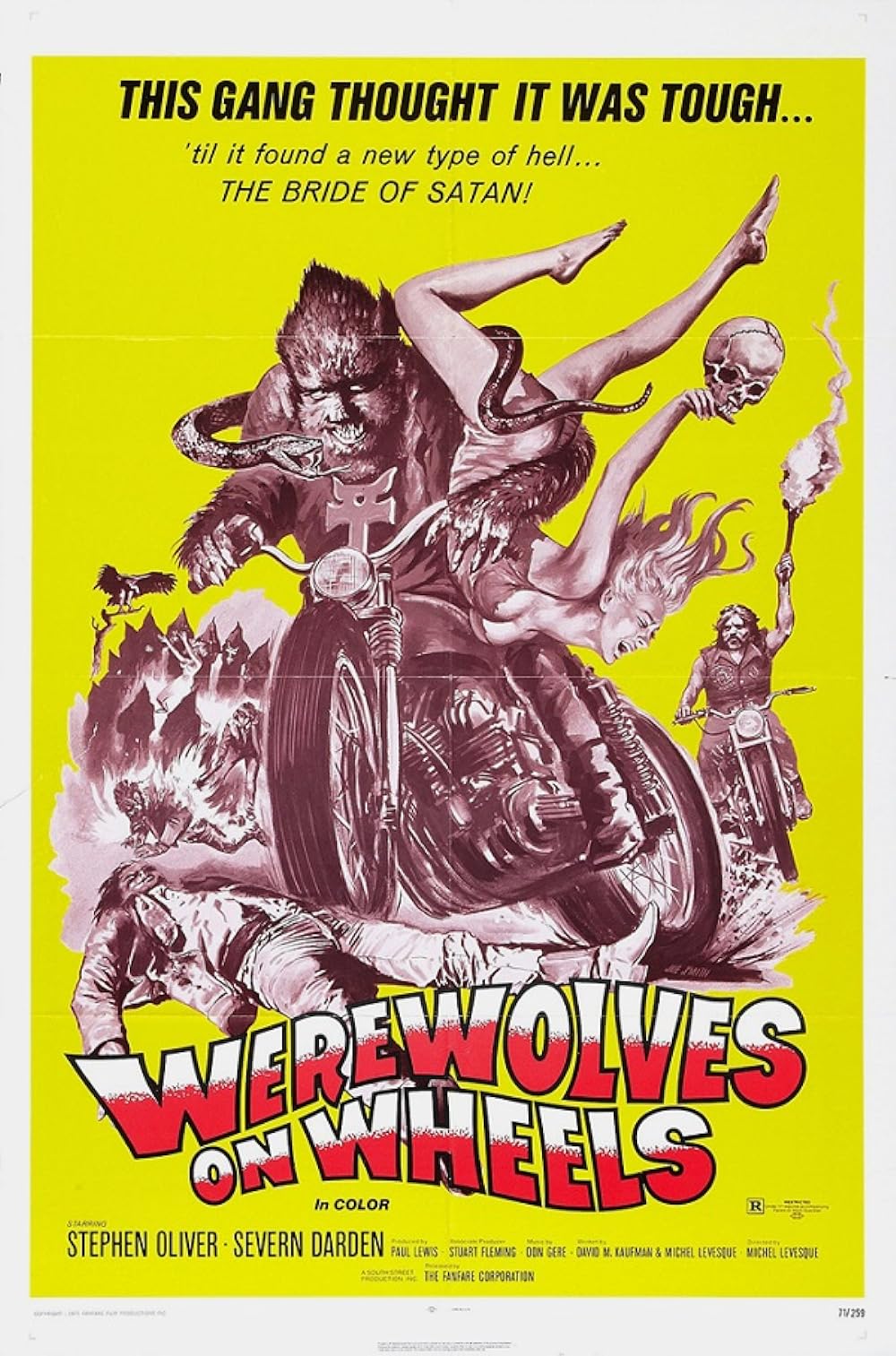 Werewolves on Wheels (1971)