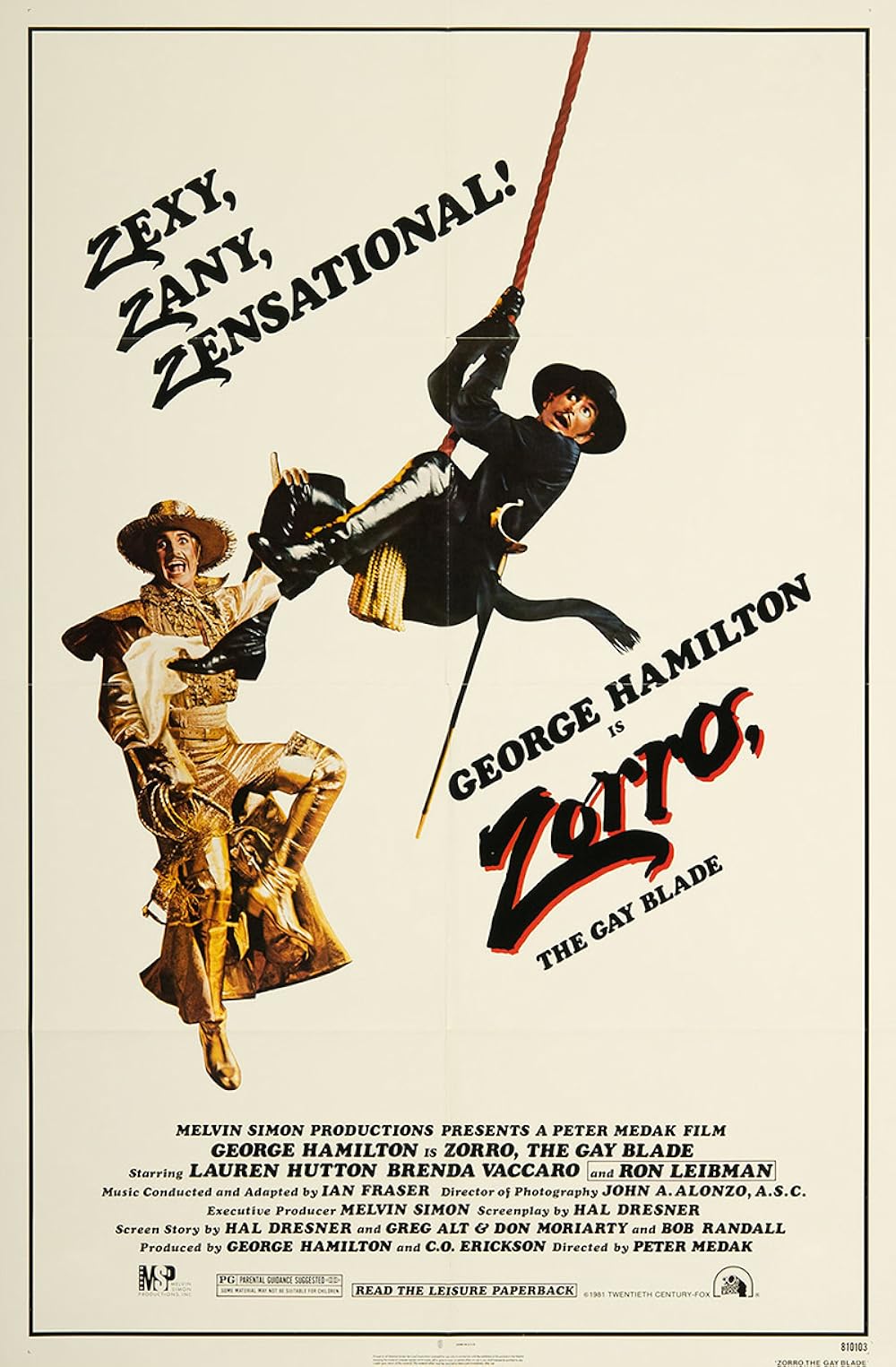 Zorro: The Gay Blade (1981)