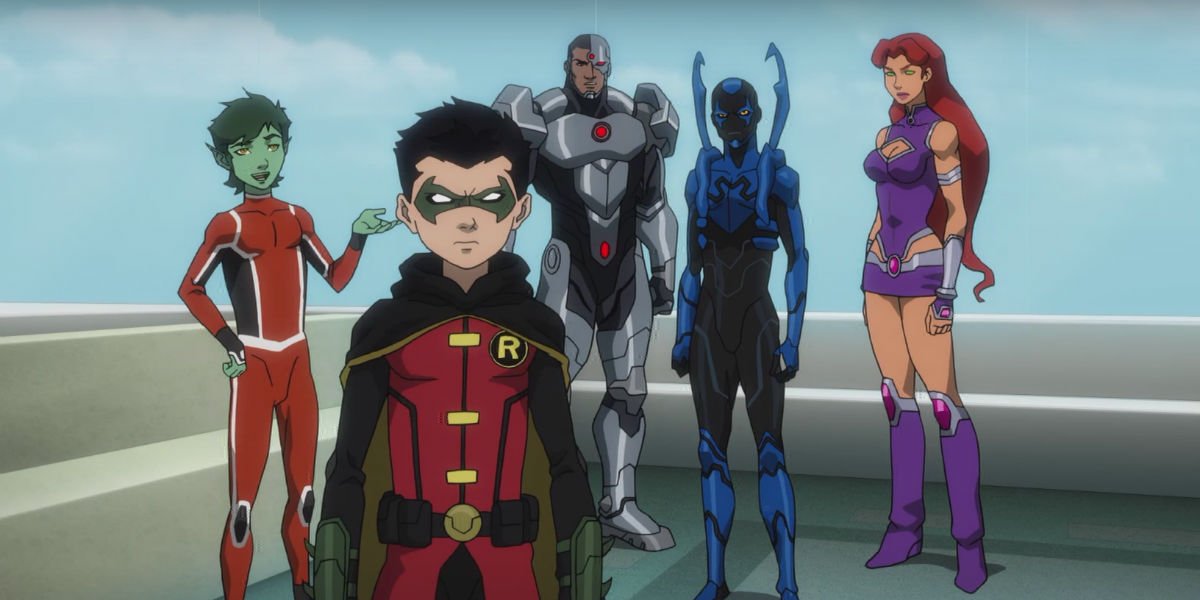 Justice League vs Teen Titans