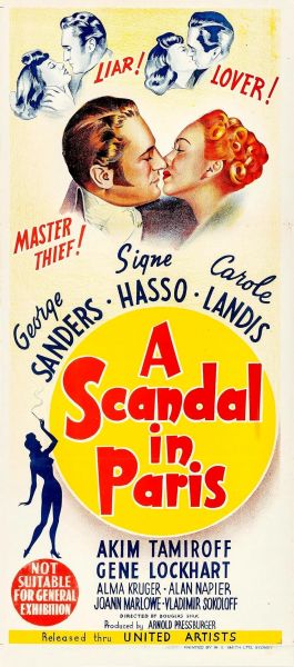 A Scandal in Paris (1946)